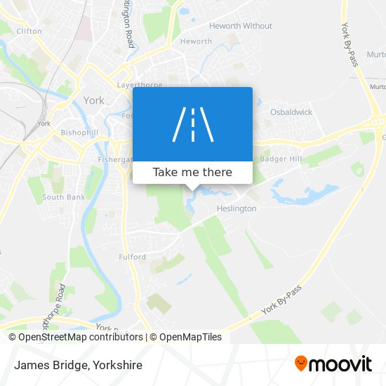 James Bridge map