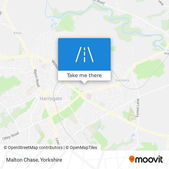 Malton Chase map
