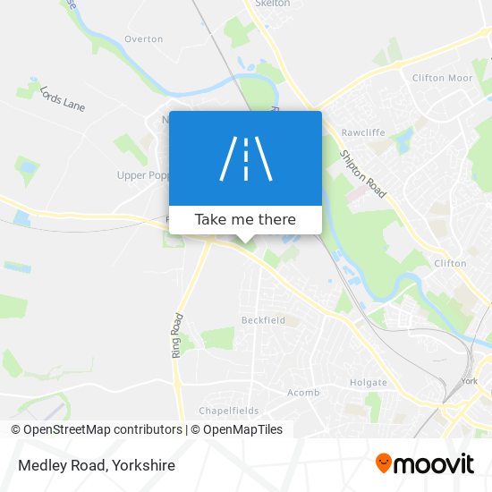 Medley Road map