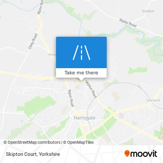 Skipton Court map