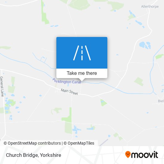 Church Bridge map