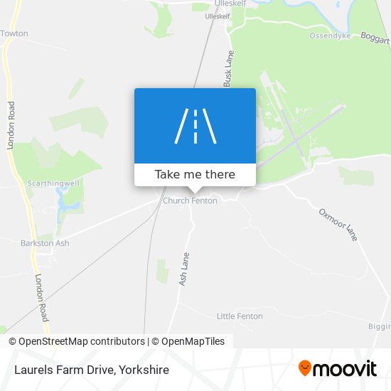 Laurels Farm Drive map