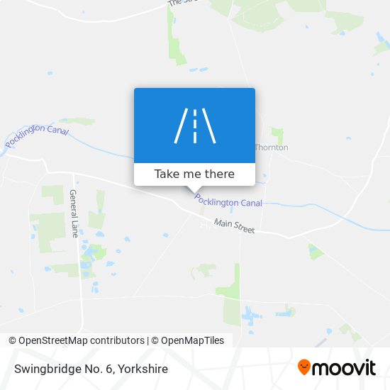 Swingbridge No. 6 map
