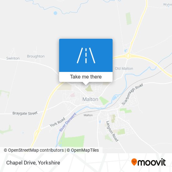 Chapel Drive map