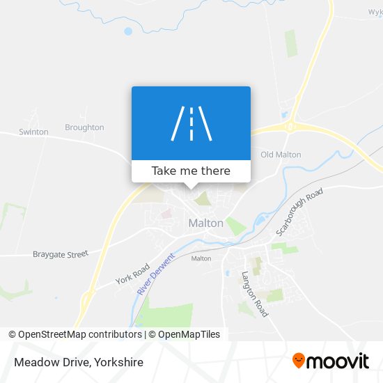 Meadow Drive map