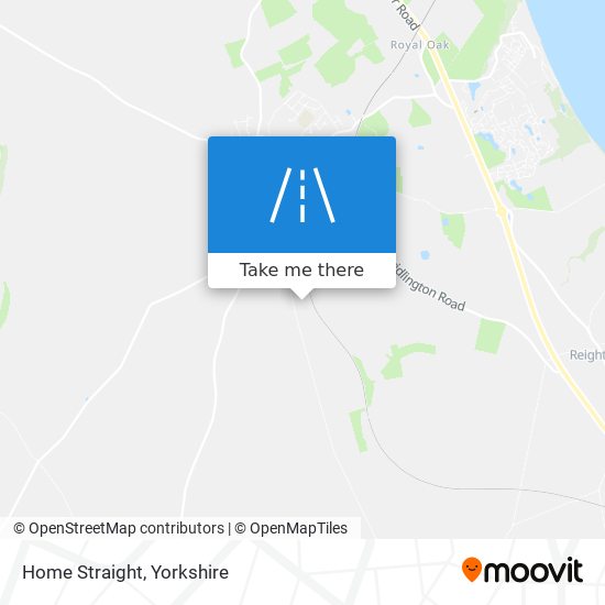 Home Straight map