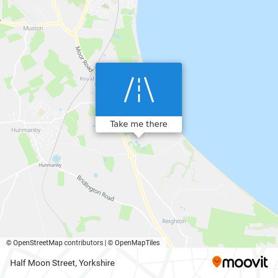 Half Moon Street map