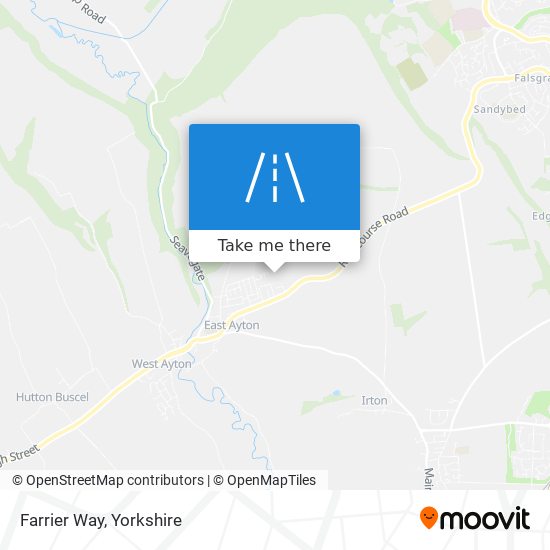 Farrier Way map