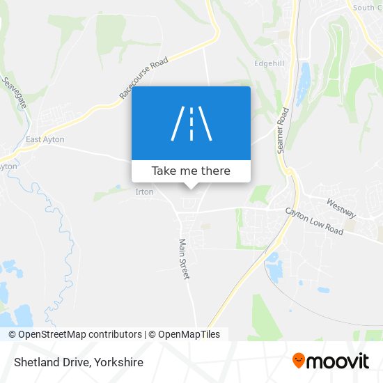 Shetland Drive map