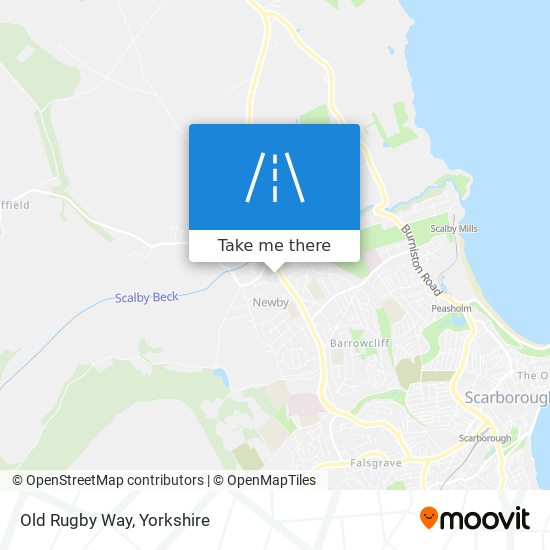 Old Rugby Way map