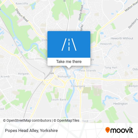 Popes Head Alley map
