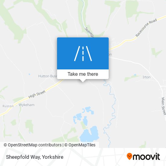 Sheepfold Way map