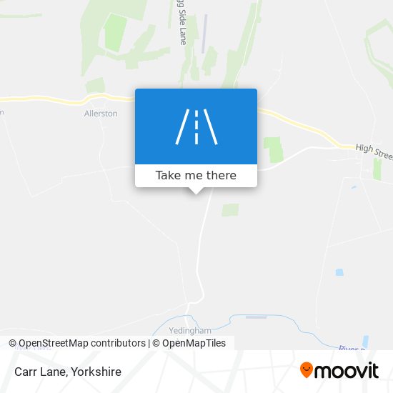Carr Lane map