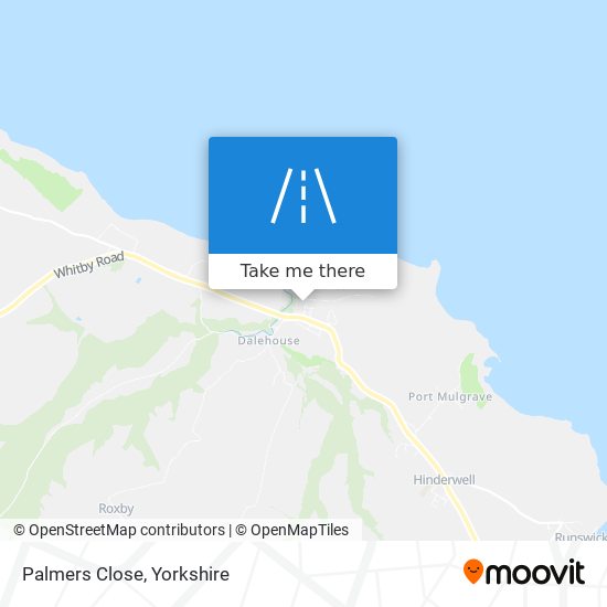 Palmers Close map