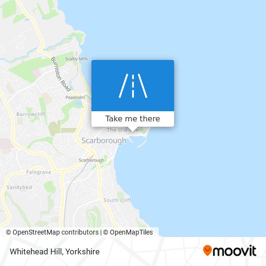 Whitehead Hill map