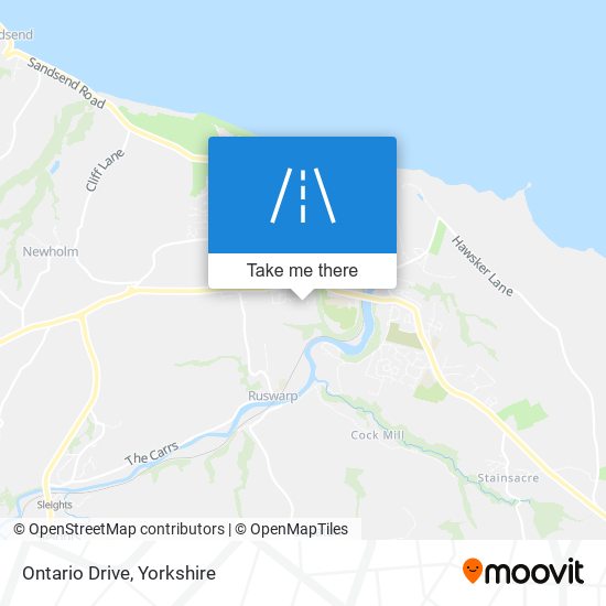Ontario Drive map