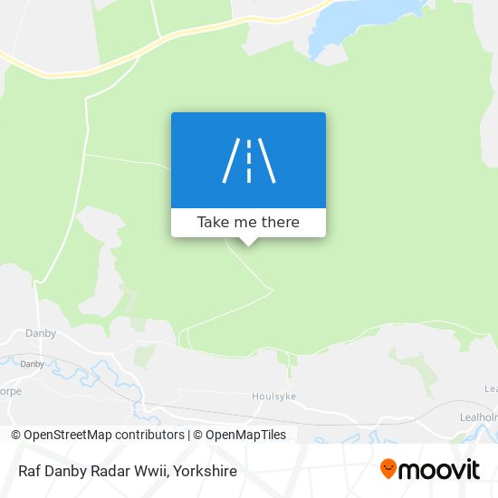 Raf Danby Radar Wwii map