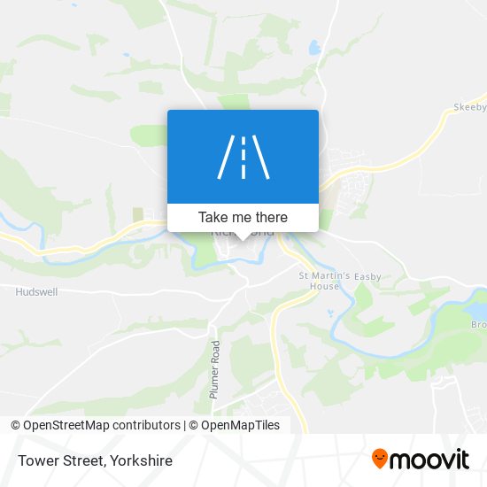 Tower Street map