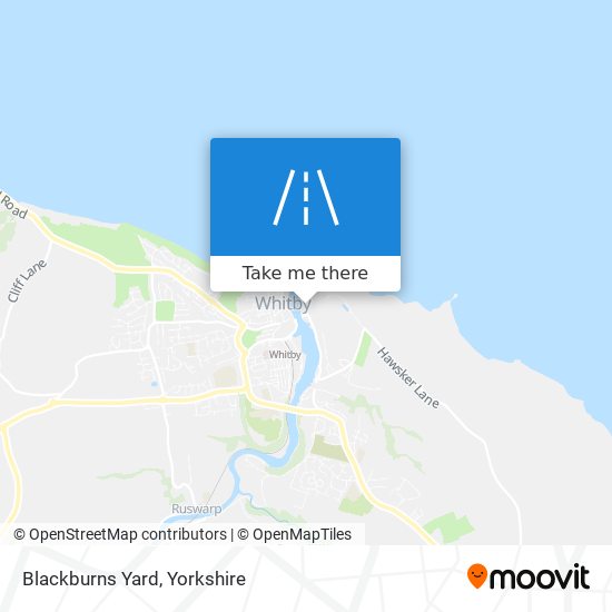 Blackburns Yard map