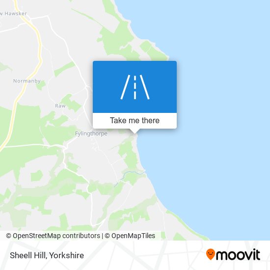 Sheell Hill map