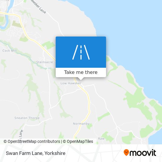Swan Farm Lane map