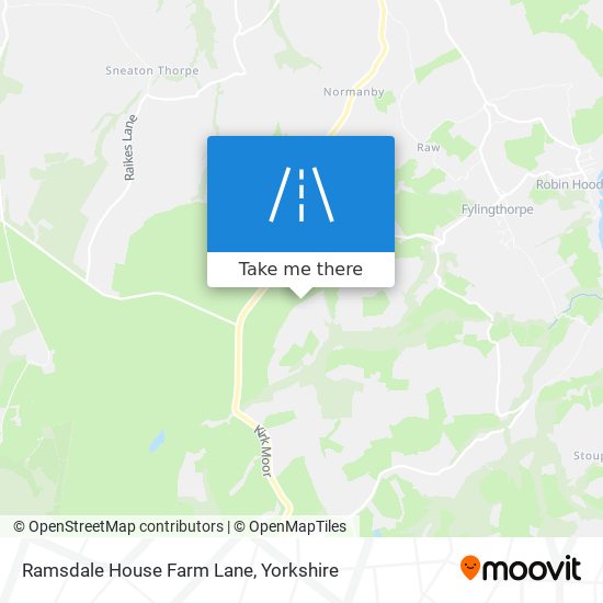 Ramsdale House Farm Lane map