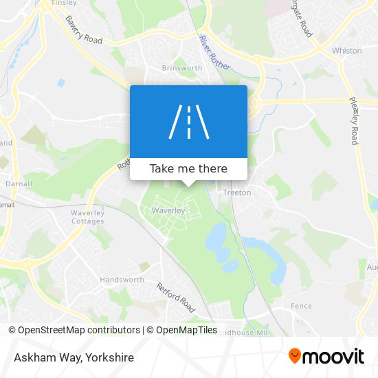 Askham Way map