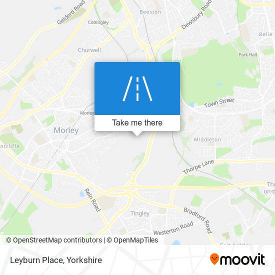 Leyburn Place map