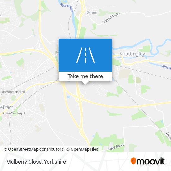 Mulberry Close map