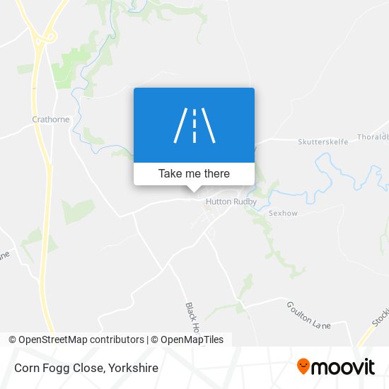 Corn Fogg Close map
