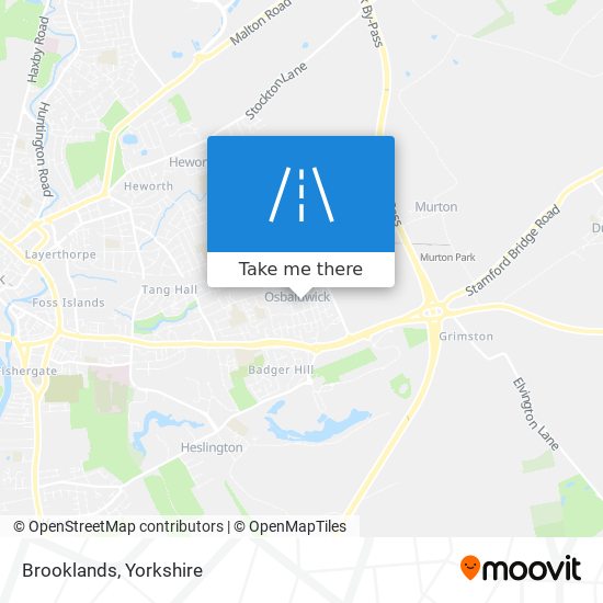 Brooklands map