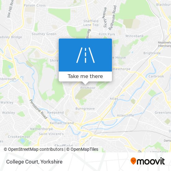 College Court map