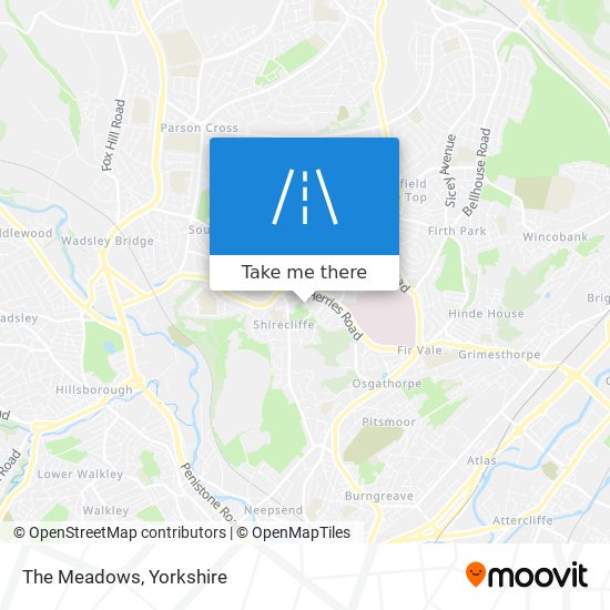 The Meadows map