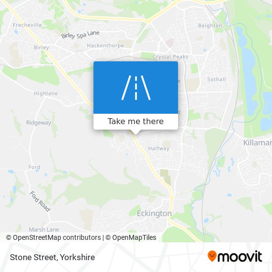 Stone Street map
