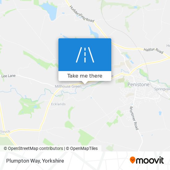 Plumpton Way map
