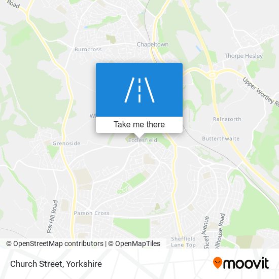 Church Street map