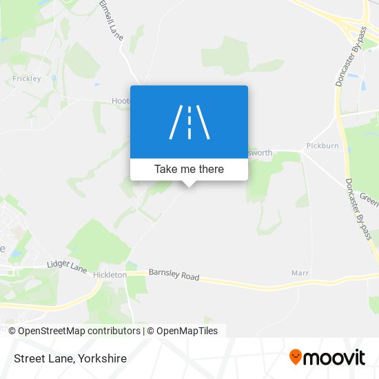 Street Lane map