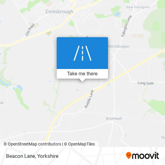 Beacon Lane map