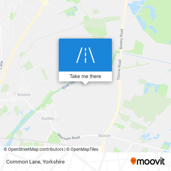 Common Lane map
