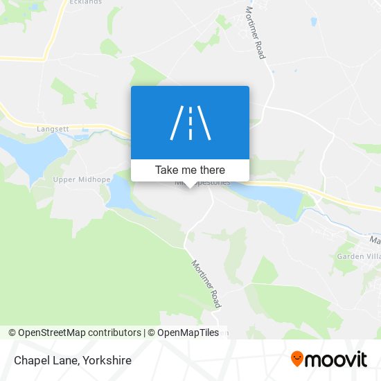 Chapel Lane map