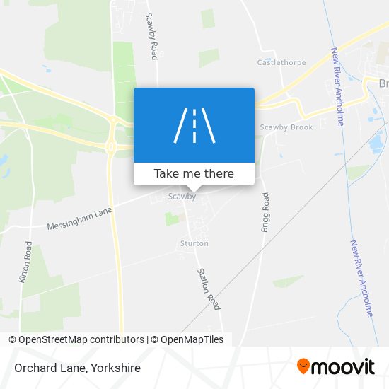 Orchard Lane map