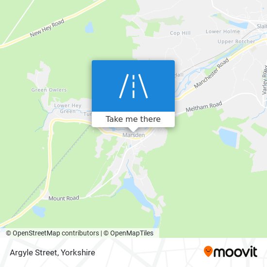 Argyle Street map