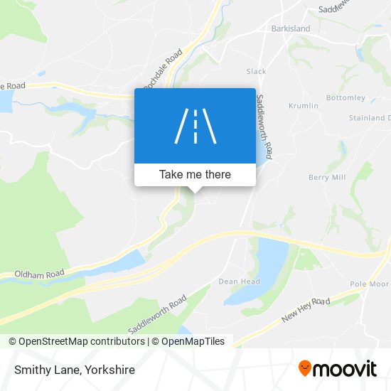 Smithy Lane map