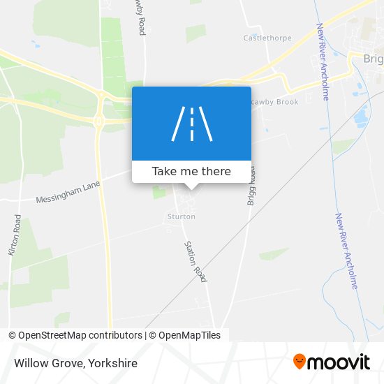 Willow Grove map