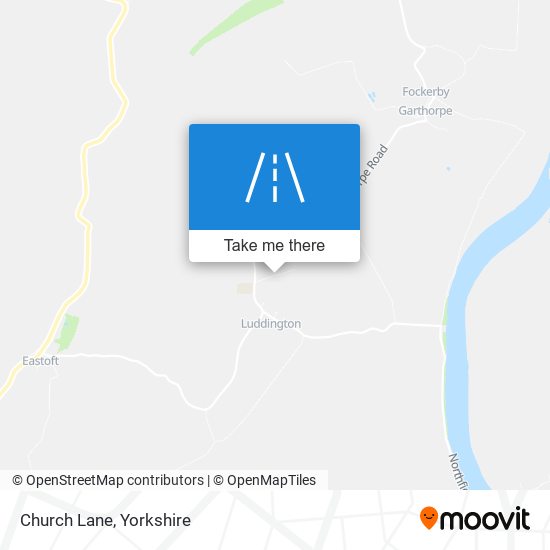 Church Lane map