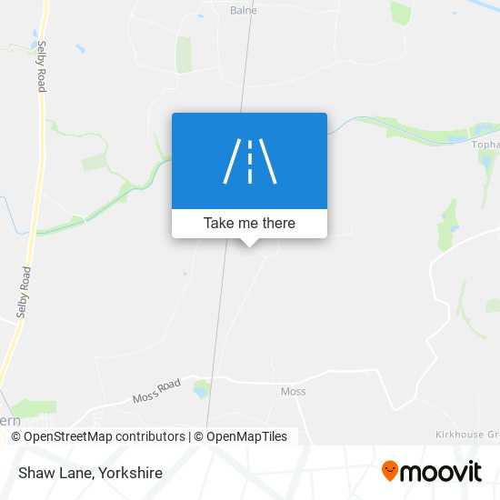 Shaw Lane map