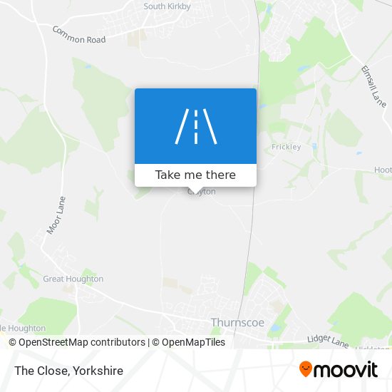The Close map