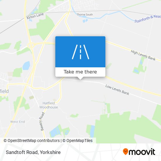 Sandtoft Road map