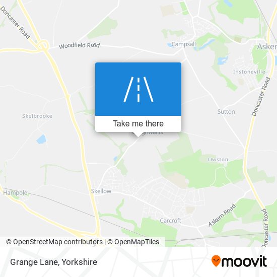 Grange Lane map