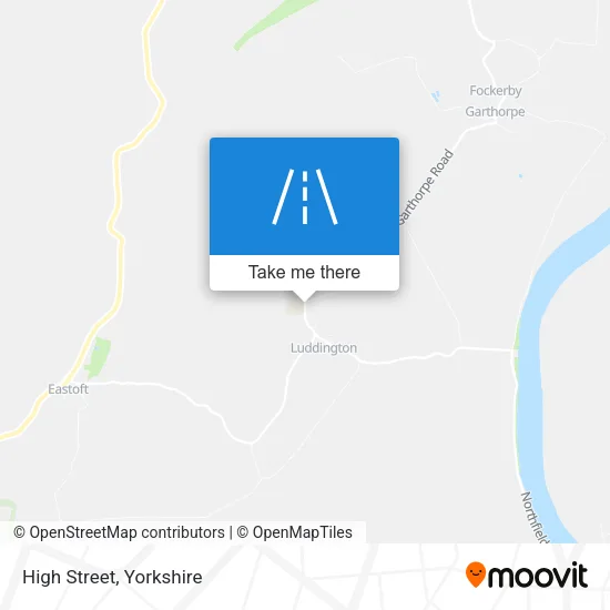 High Street map